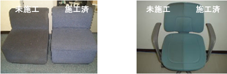 布製シートのクリーニング